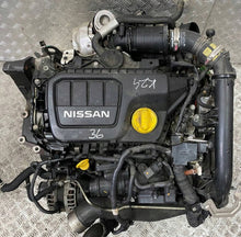 Load image into Gallery viewer, Motor Nissan Qashqai I R9M R9MA410 1.6 DCI 96kW 2015 Diesel Engine Komplett MOT8483433122xv