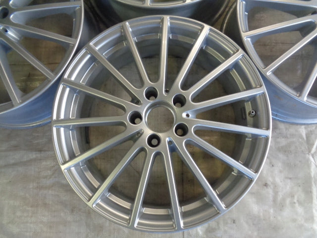 4x Alufelge 18 Zoll 6.5" 5x112 38ET Glanz Silber A1564011900 Mercedes-Benz Gla FEL8068022064ek