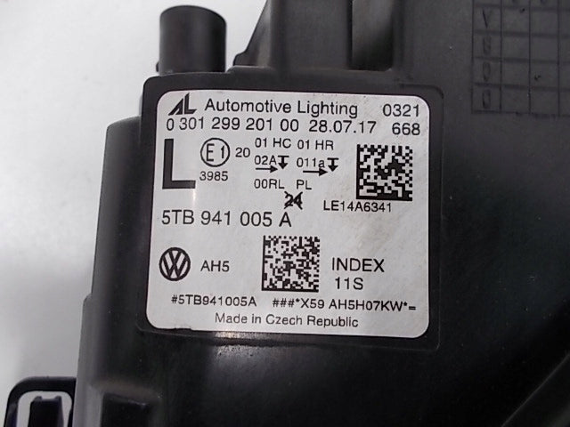 Frontscheinwerfer VW Touran 5TB941005A LED Links Scheinwerfer Headlight SCH2728588939ri