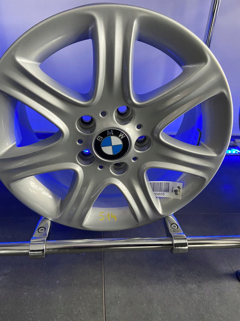 4x Alufelge 16 Zoll 7.0" 5x120 40ET Glanz Silber 6796201 BMW F21 F20 Rim Wheel FEL6615211200zn