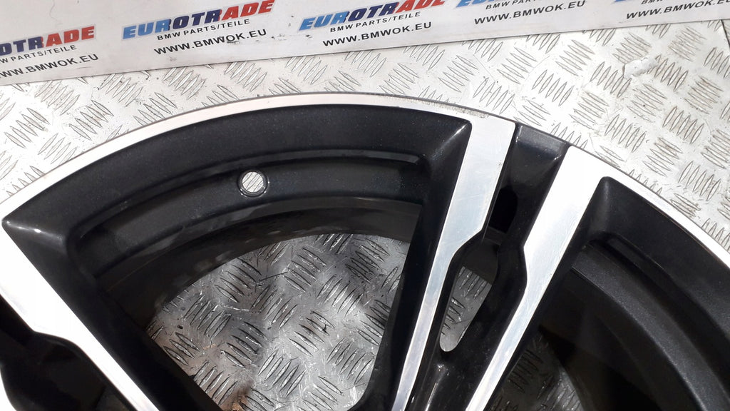 1x Alufelge 19 Zoll 10.5" 5x112 28ET 7857076 BMW 5 F90 Rim Wheel