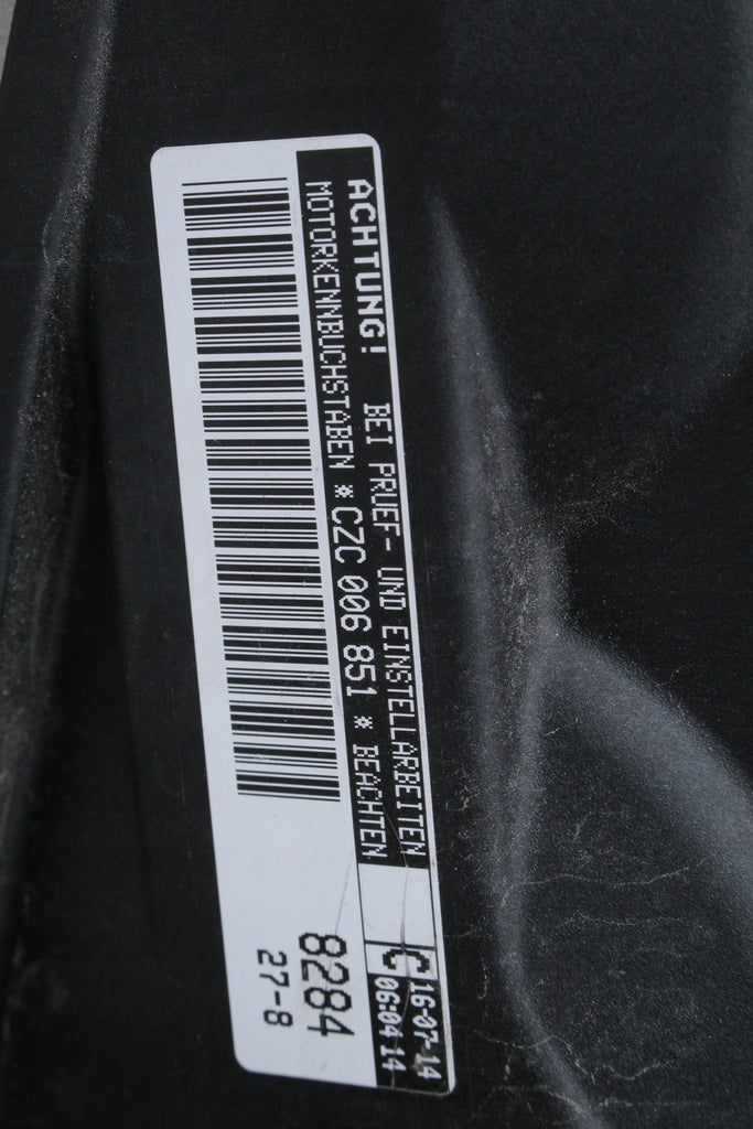 Motor VW Scirocco CZC 1.4 TSI 125PS 92kW 2014 Benzin Engine Unkomplett