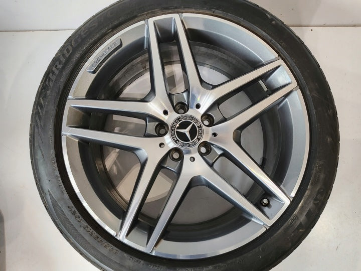 1x Alufelge 19 Zoll 8.5" 5x112 38ET Glanz A2224010000 Mercedes-Benz W222 FEL7165780960gd