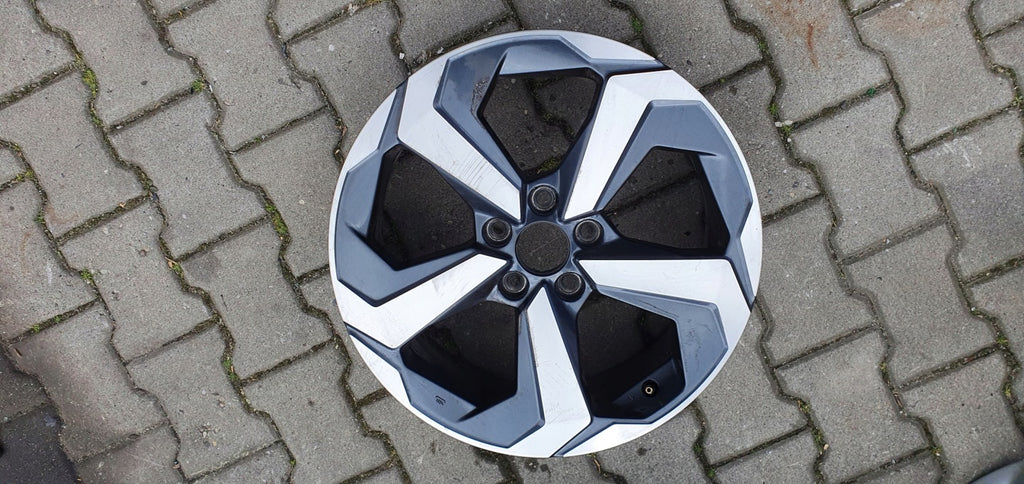 1x Alufelge 18 Zoll 7.5" 5x114.3 45ET Graphit 6UA8A Mg Rim Wheel FEL3962521535ec