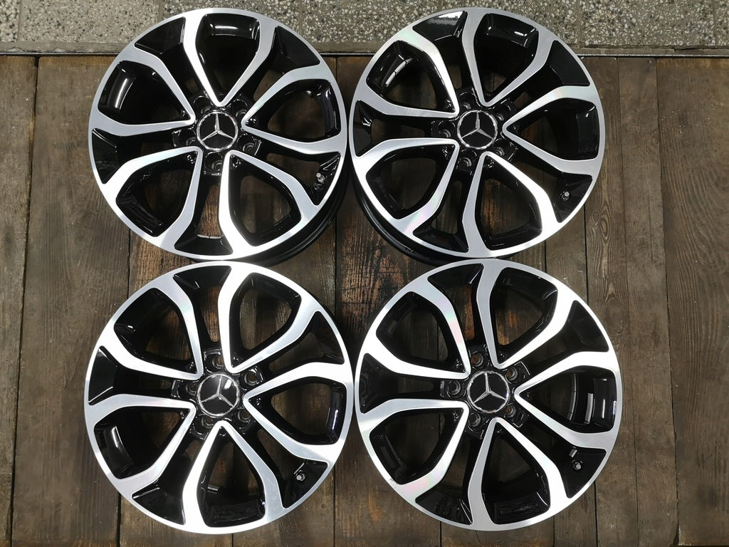4x Alufelge 17 Zoll 7.0" 5x112 48 5ET A2054010200 Mercedes-Benz W205 Rim Wheel FEL3189507450da