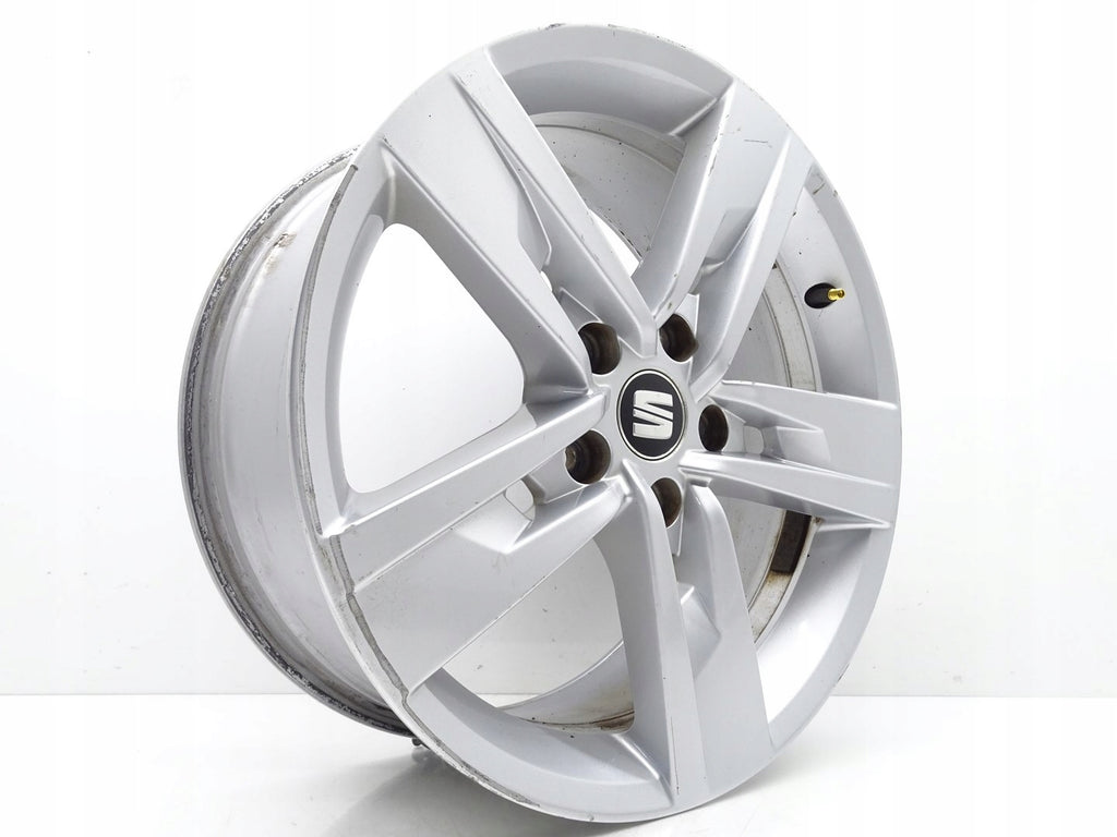 1x Alufelge 17 Zoll 7.0" 5x112 49ET 5F0601025T Seat Leon Rim Wheel