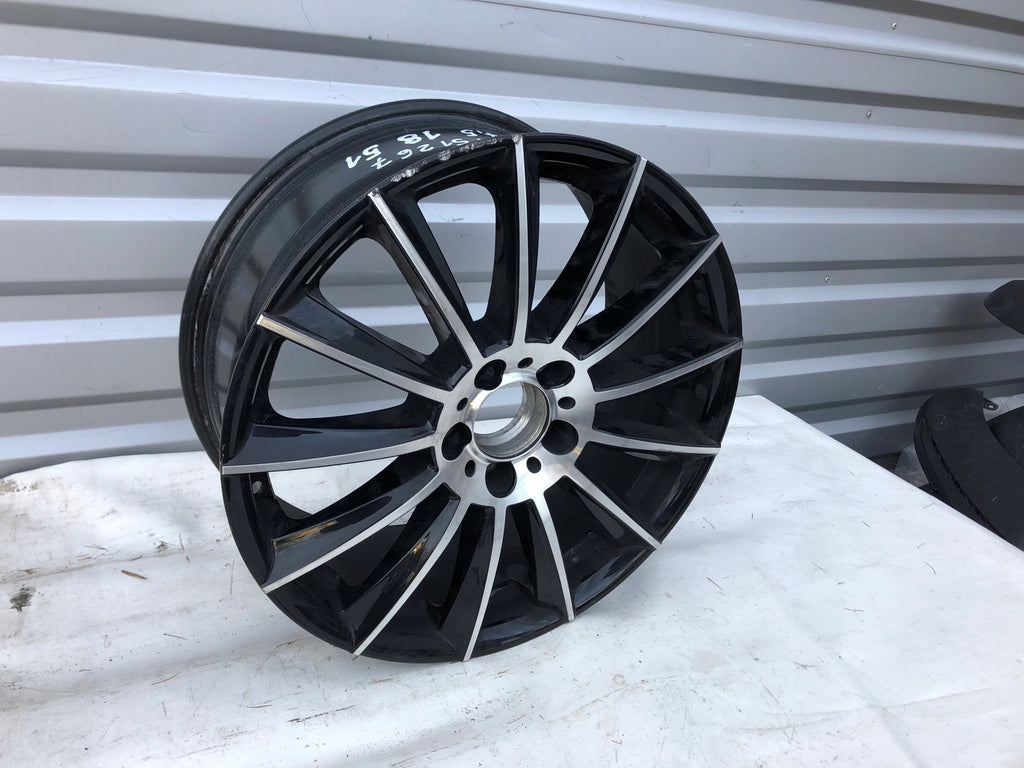 1x Alufelge 18 Zoll 7.5" 5x112 51ET Mercedes-Benz Rim Wheel