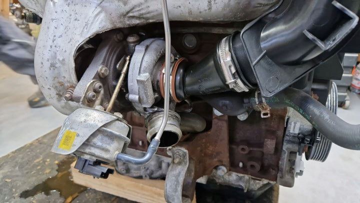 Motor Ford Fiesta II Fbd DW10C 2.0 TDCI 97PS 71kW 255TKm 2014 Diesel Komplett MOT1153814423zt