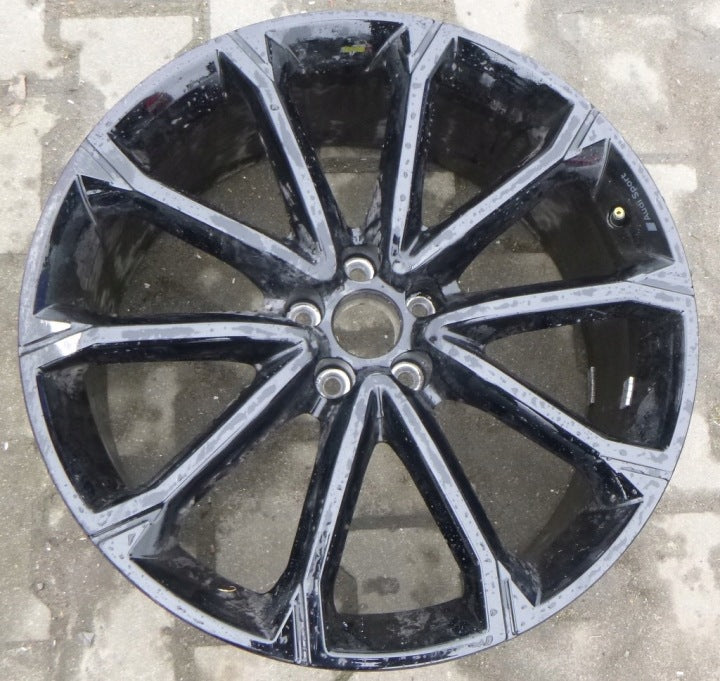 1x Alufelge 21 Zoll 8.5" 5x112 38ET Glanz Schwarz 83A601025AJ Audi Q3 Rim Wheel FEL9995980115nq