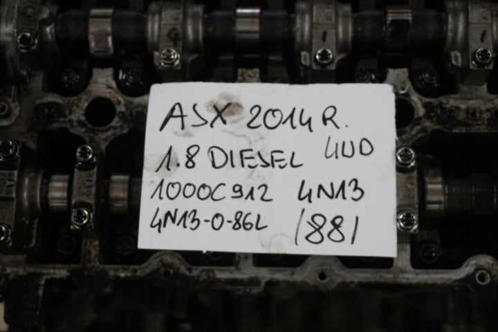 Motor Mitsubishi Asx 4N13 1000C912 1.8 159TKm 2014 Diesel Engine Unkomplett MOT1170760916dd