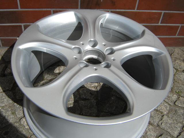 1x Alufelge 18 Zoll 8.5" 5x112 56ET Glanz Silber A2054018900 Mercedes-Benz