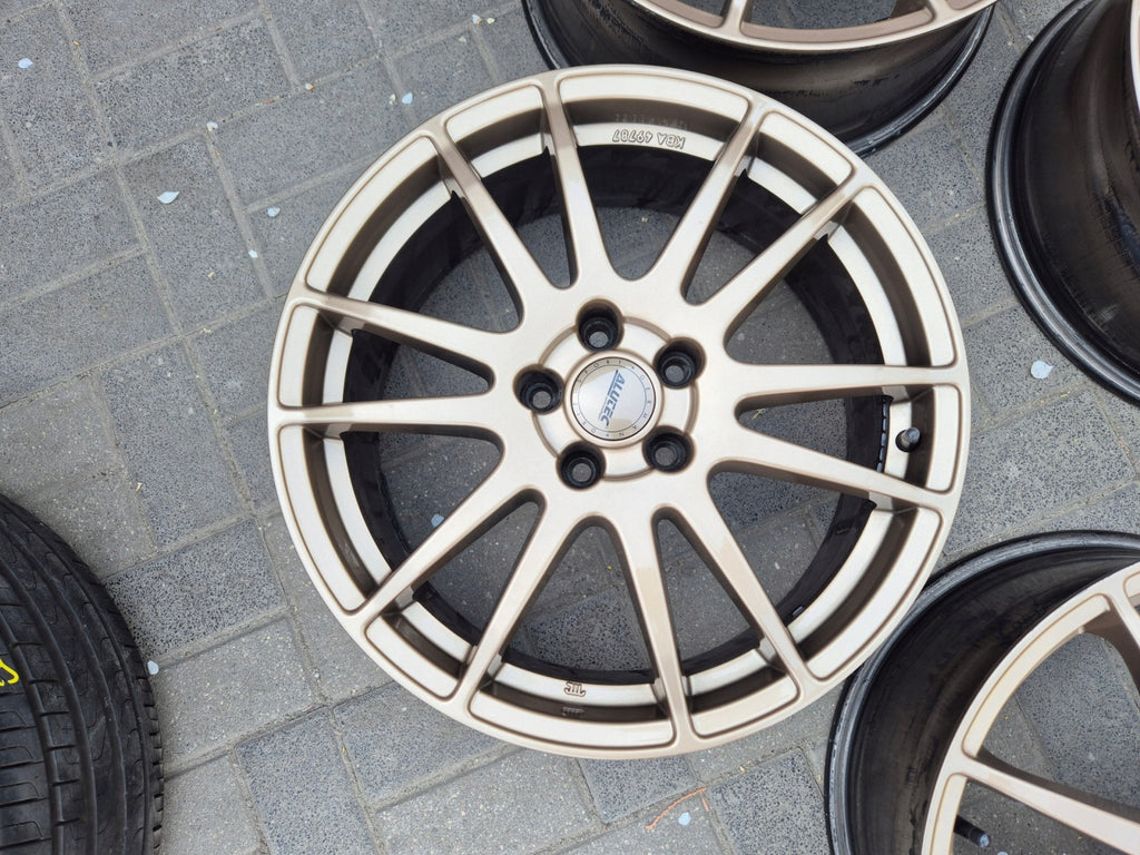 4x Alufelge 18 Zoll 7.5" 5x112 45ET Audi I Rim Wheel FEL7339013931ox
