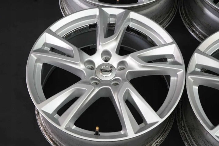 4x Alufelge 18 Zoll 7.5" 5x108 50 5ET Glanz Silber 31362866 Volvo I Rim Wheel FEL2909024550vk