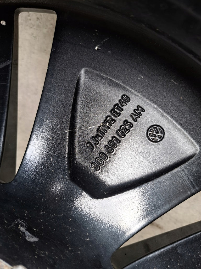 1x Alufelge 17 Zoll 7.0" 5x112 3G0601025AM VW Passat B8 Rim Wheel FEL8948656827wb