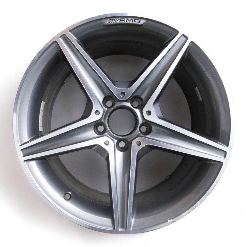 1x Alufelge 18 Zoll 8.5" 5x112 A2054011200 Mercedes-Benz Amg Rim Wheel