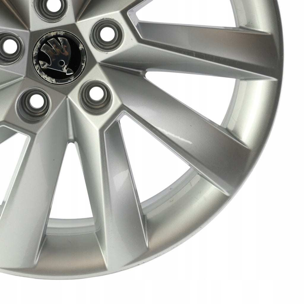 1x Alufelge 17 Zoll 7.0" 5x112 40ET 3V0601025C Skoda Superb Rim Wheel FEL1018218704mt