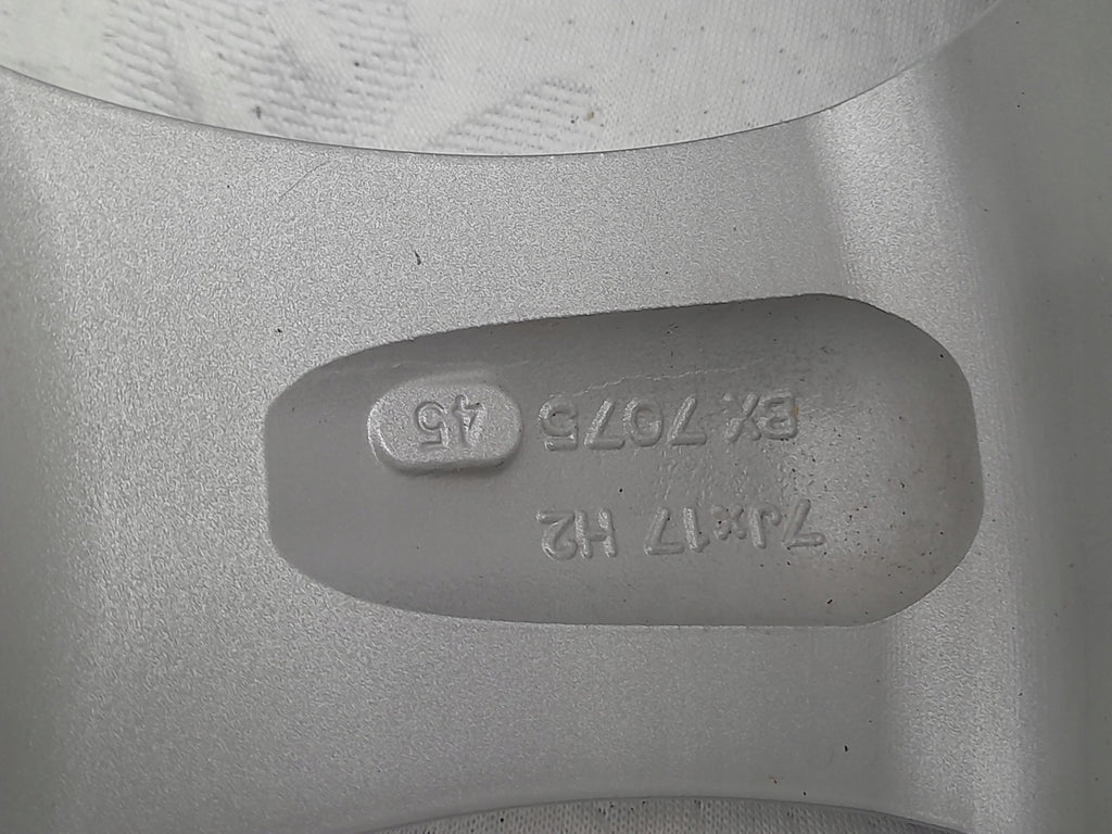 1x Alufelge 17 Zoll 7.0" 5x112 45ET Glanz Silber 48210 Mercedes-Benz Rim Wheel FEL9592045805ud