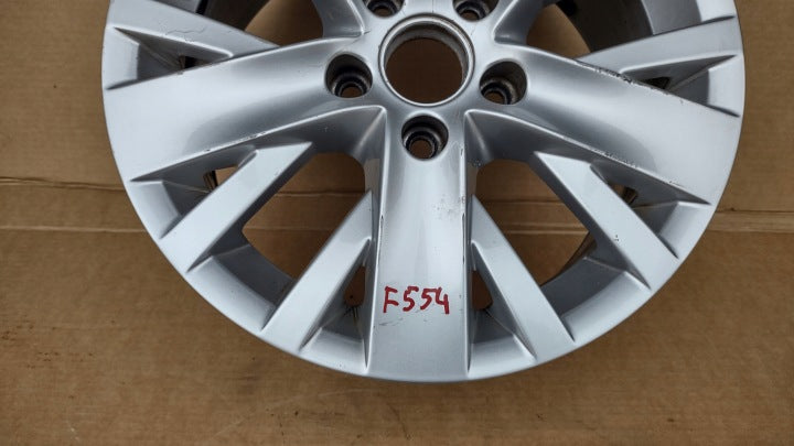 1x Alufelge 16 Zoll 6.5" 5x112 50ET 5K0601025AL VW Golf V Rim Wheel FEL1723398200ub