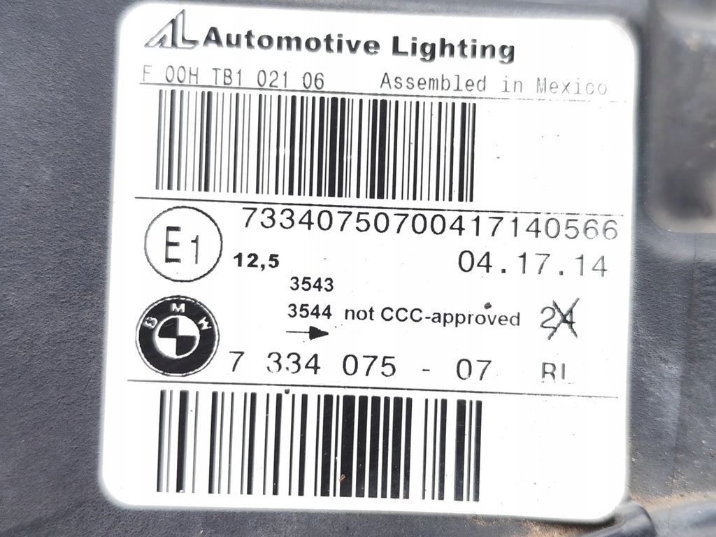 Frontscheinwerfer BMW X3 7334075-07 Links Scheinwerfer Headlight SCH4518531159xk