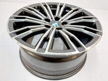 Load image into Gallery viewer, 1x Alufelge 18 Zoll 8.5" 5x112 40ET Glanz Schwarz 8089891 BMW 3 G21 G20 Mg FEL5378086257hf