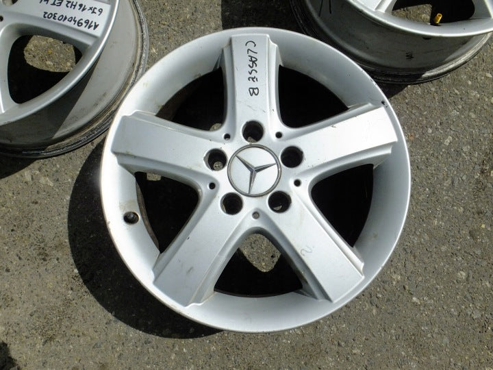 4x Alufelge 16 Zoll 6.0" 5x112 A1694010302 Mercedes-Benz W245 Rim Wheel FEL2577175870vr