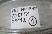 Load image into Gallery viewer, 1x Alufelge 17 Zoll 7.0" 5x112 51ET A4474012200 Mercedes-Benz Rim Wheel FEL9356297629zc