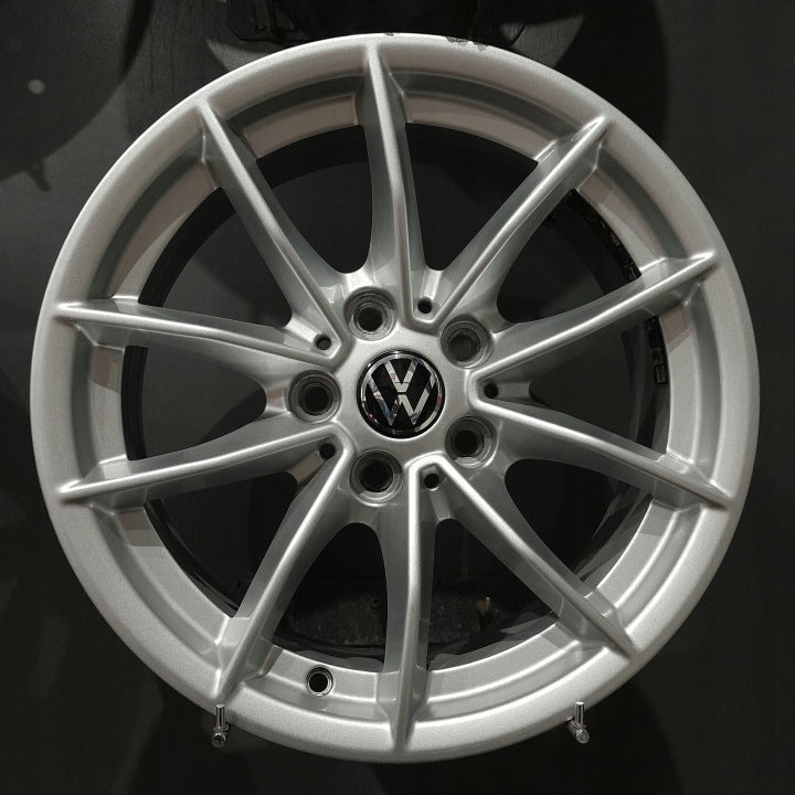 4x Alufelge 16 Zoll 6.5" 5x112 22ET 6876921-F605293 Audi I Rim Wheel FEL5810073718vv