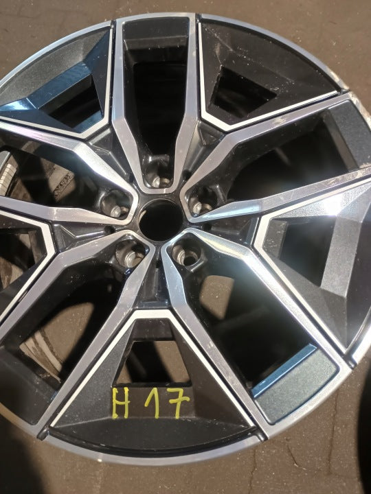 1x Alufelge 19 Zoll 8.5" 5x112 29ET Glanz Schwarz 5A324E2 BMW 5 Rim Wheel FEL2501725778dy