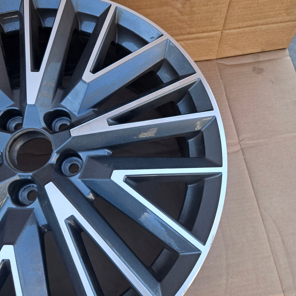 1x Alufelge 19 Zoll 7.0" 5x112 43ET Glanz Schwarz 83A601025L Audi Q3 Mg FEL1792874123ns