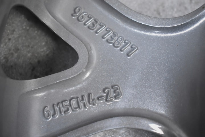 1x Alufelge 15 Zoll 6.0" 4x108 23ET 9673773877 Citroën C3 Picasso 207 Rim Wheel FEL6452145880pw