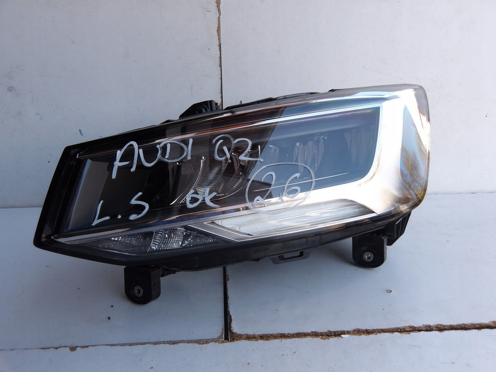 Frontscheinwerfer Audi Q2 81A941011 LED Links Scheinwerfer Headlight SCH3722080262qk