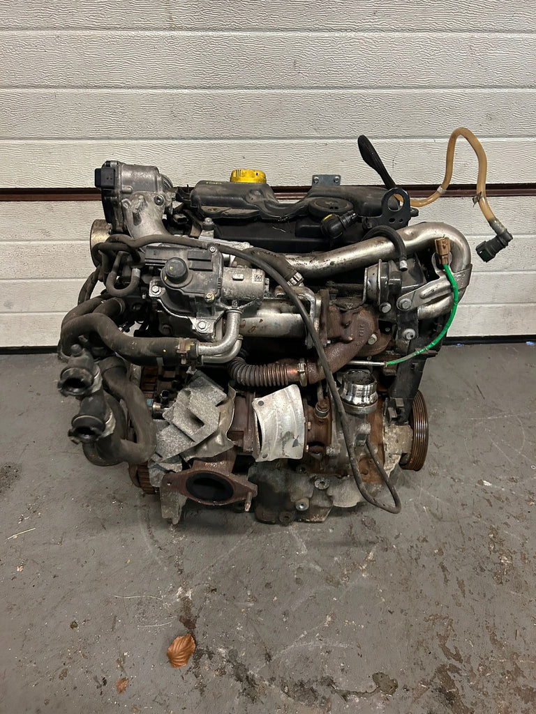 Motor Renault Kangoo K9KE8 1.5 DCI 90PS 66kW 130TKm Diesel Engine Komplett