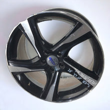 Laden Sie das Bild in den Galerie-Viewer, 1x Alufelge 18 Zoll 8.0&quot; 4x108 43ET Glanz Schwarz LORK500719 Volvo Rim Wheel