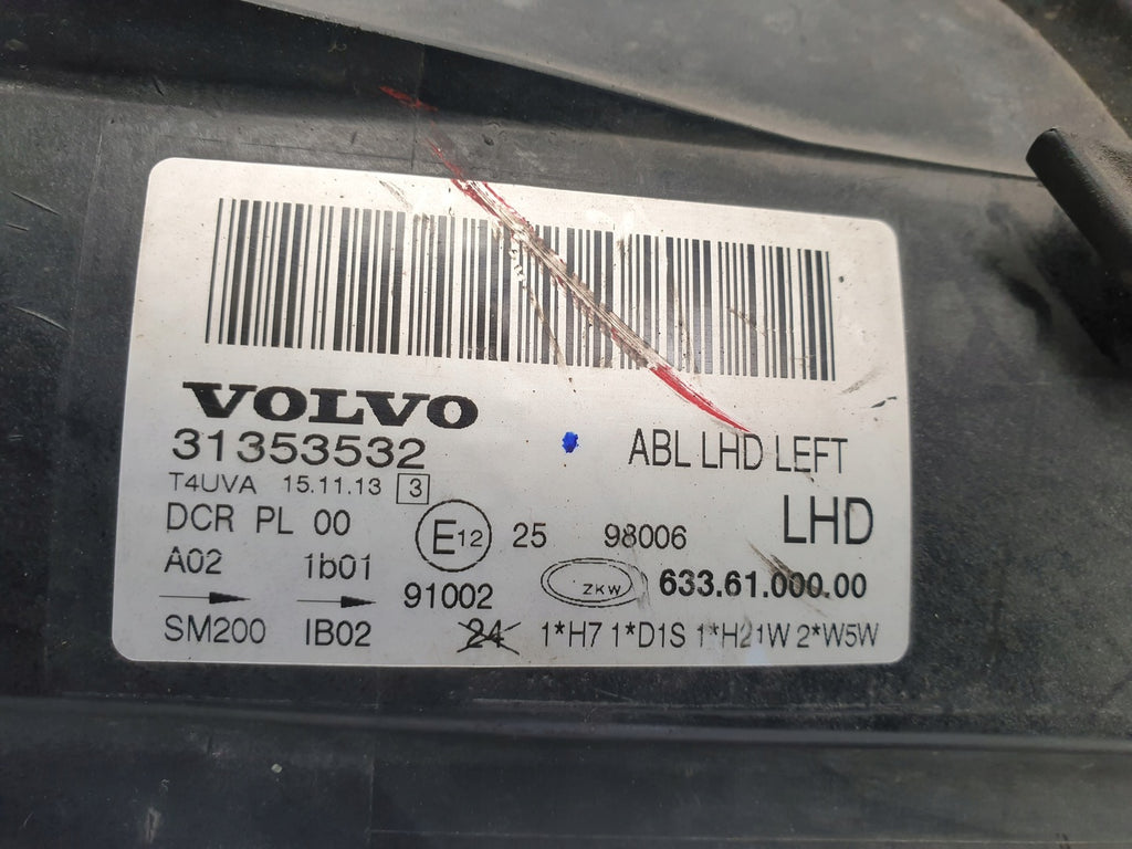 Frontscheinwerfer Volvo S80 V70 III Xc70 31353532 6336100000 Xenon Links SCH5058529544ig