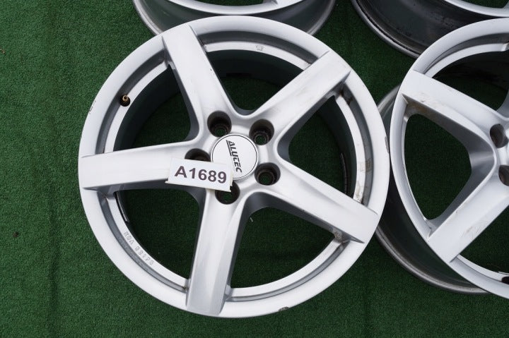 4x Alufelge 17 Zoll 7.0" 5x112 38ET Audi A4 B7 B6 Passat Golf V Rim Wheel FEL3076489946ef