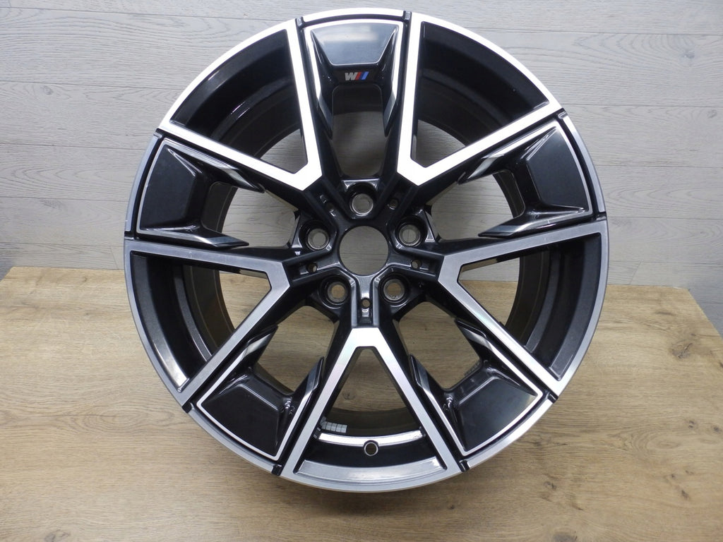 1x Alufelge 18 Zoll 8.5" 5x112 36ET Glanz Schwarz 8747286 BMW G26 Rim Wheel FEL8569428129lr