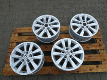 Load image into Gallery viewer, 4x Alufelge 16 Zoll 6.5" 5x120 51ET Glanz Silber 7E0601025N VW T6 T5 Rim Wheel FEL6578139214dw