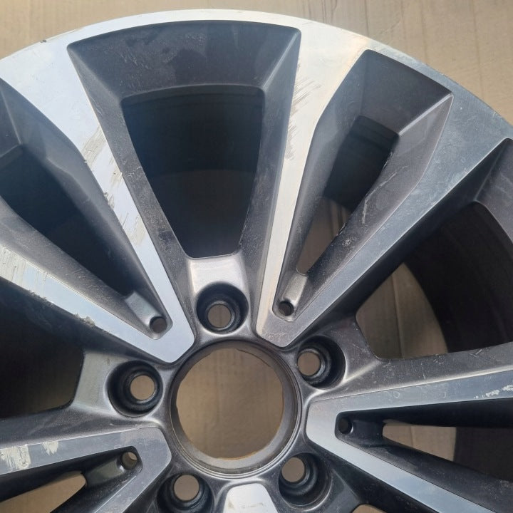 1x Alufelge 19 Zoll 7.5" 5x112 49ET Silber A4474015400 Mercedes-Benz Vito W447 FEL2115727644mj