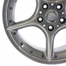 Load image into Gallery viewer, 1x Alufelge 18 Zoll 8.0" 5x120 47ET Glanz Silber 6758194 BMW Z4 E85 E86 FEL1209316835jk