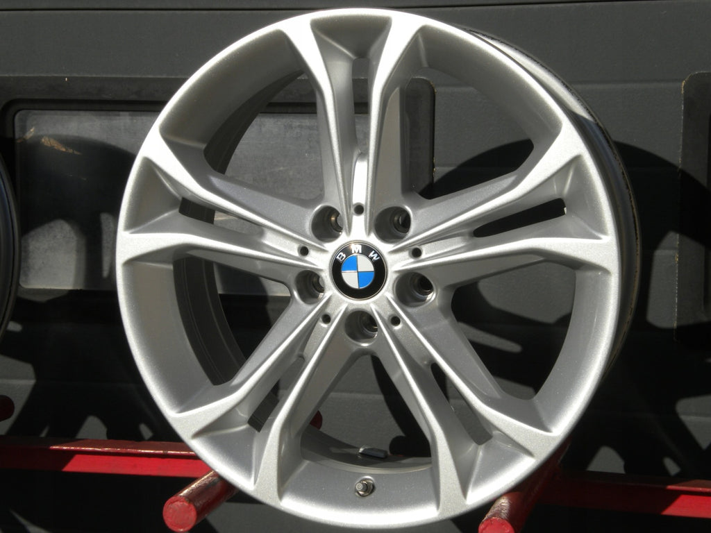 4x Alufelge 18 Zoll 7.0" 5x112 22ET Glanz Silber 6876918 BMW X3 G01 G02 FEL1073992410fv
