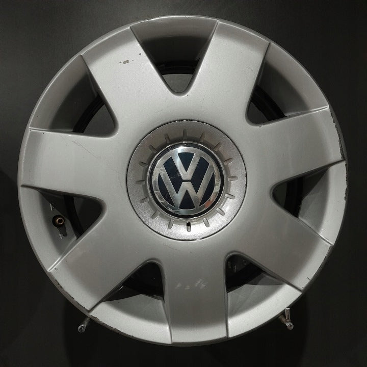 4x Alufelge 14 Zoll 6.0" 5x100 43ET 6Q0601025K VW I Rim Wheel FEL3747093571gn