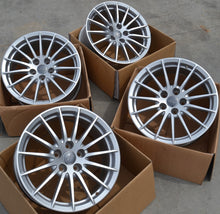 Load image into Gallery viewer, 4x Alufelge 17 Zoll 7.5&quot; 5x112 29ET Glanz Silber 8W0601025AE Audi A5 A4