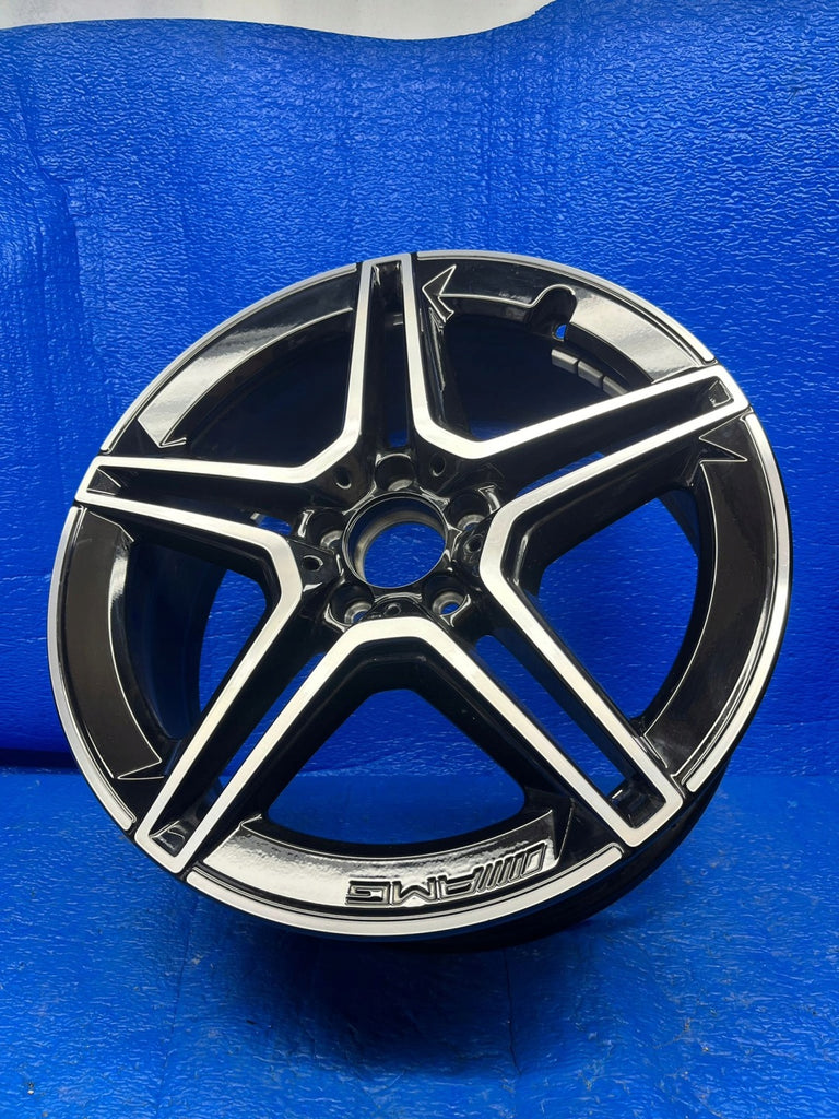 1x Alufelge 19 Zoll 7.5" 5x112 53ET Glanz Schwarz A2474011500 Mercedes-Benz W247 FEL8839812745xv