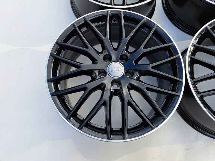 4x Alufelge 19 Zoll 8.5" 5x112 43ET Glanz Silber 4G9601025K Audi A6 Allroad FEL7438989118bt