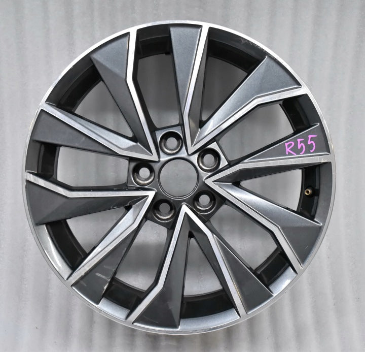 1x Alufelge 16 Zoll 7.0" 5x100 46ET Glanz Graphit 6V0601025J Mg Fabia Iii FEL9564266407be