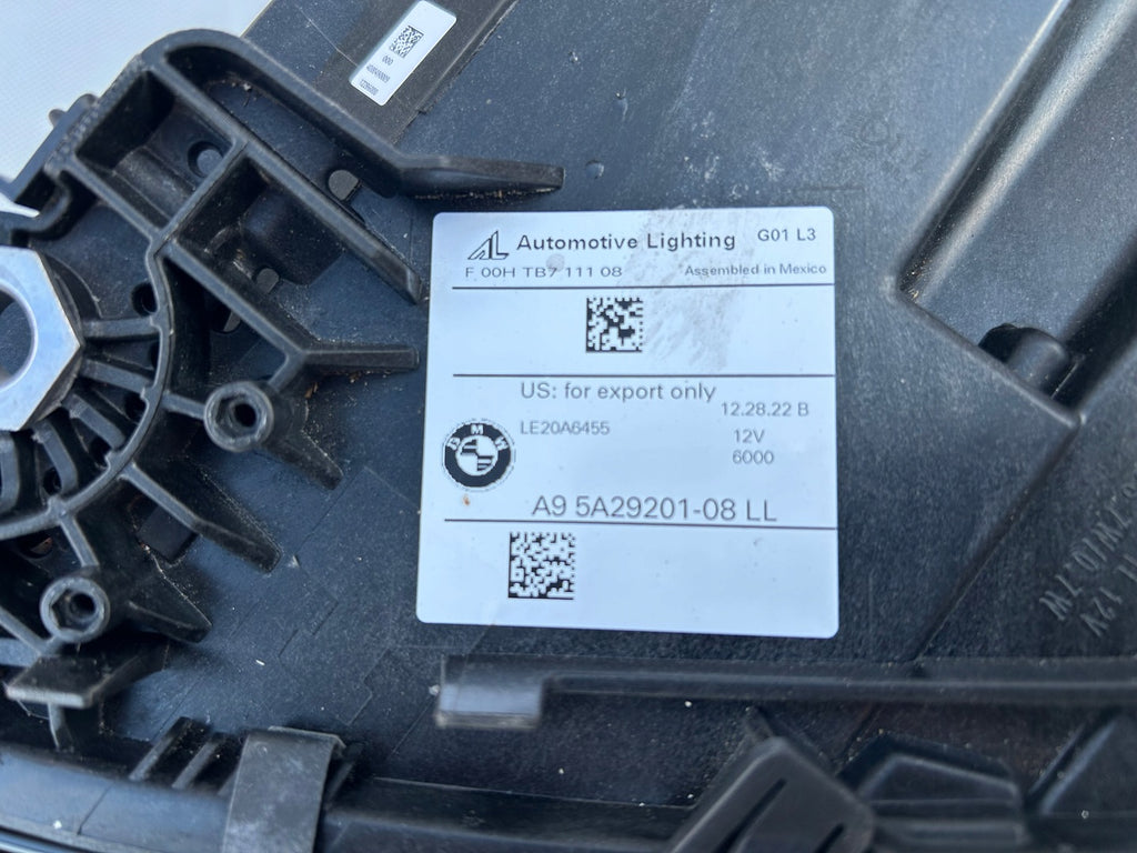 Frontscheinwerfer BMW X3 G01 A95A29201-08 Full LED Ein Stück (Rechts oder Links) SCH6688017902kx