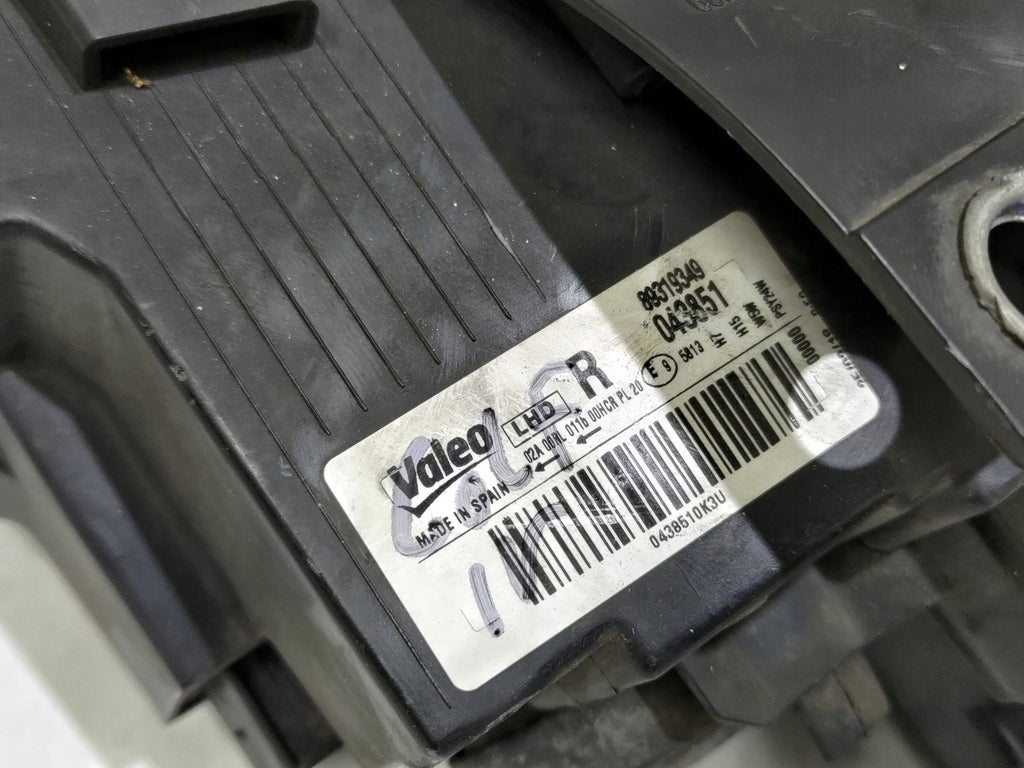 Frontscheinwerfer VW Golf VI 89319349 043851 Rechts Scheinwerfer Headlight SCH7112352047bt