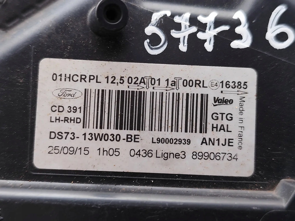 Frontscheinwerfer Ford Mondeo Hatchback DS73-13W030-BE Links Headlight SCH4644812341ej