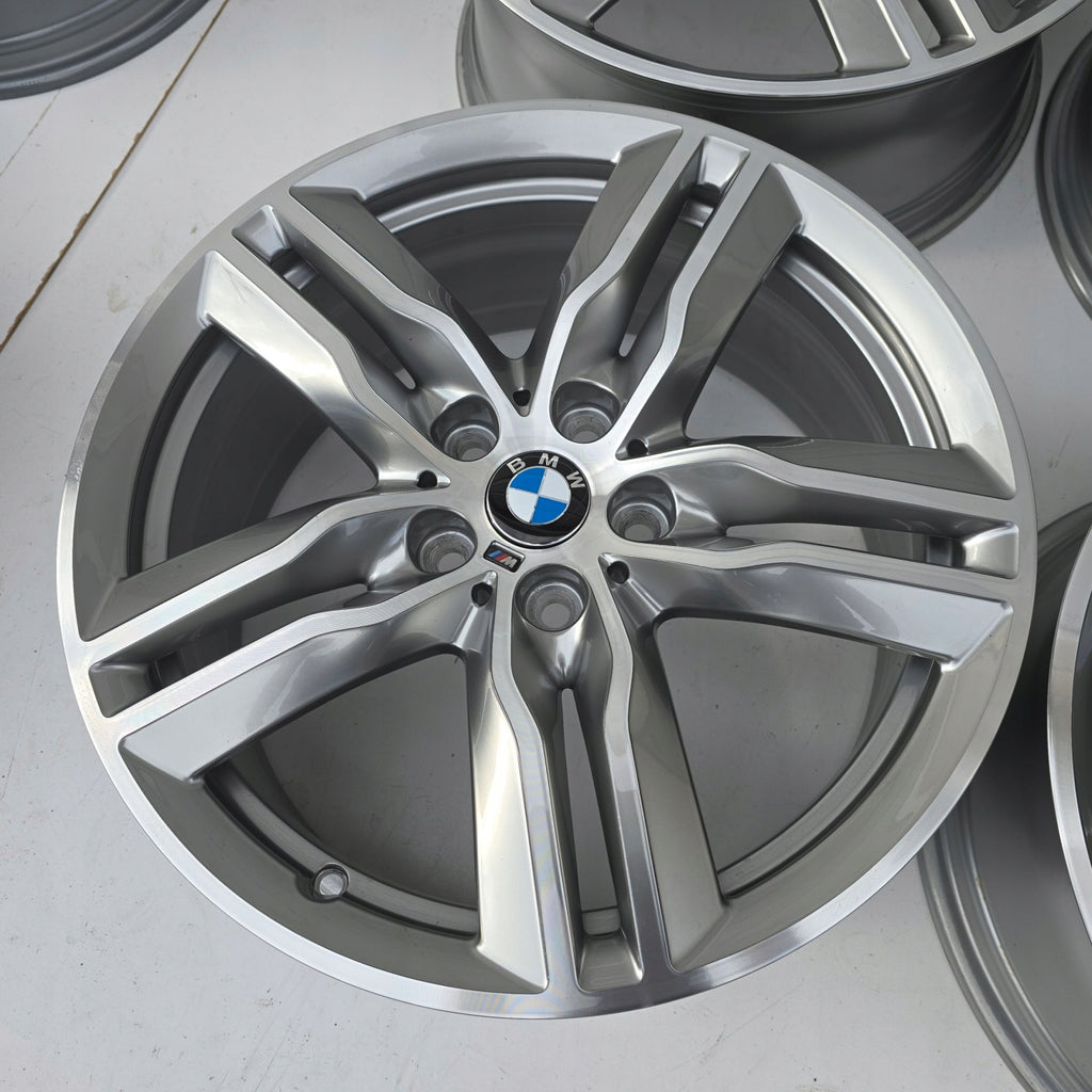 4x Alufelge 18 Zoll 7.5" 5x112 51ET Glanz Graphit 7850456 BMW F39 X1 F48 Mg FEL8509173554xx