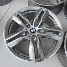 Laden Sie das Bild in den Galerie-Viewer, 4x Alufelge 18 Zoll 7.5" 5x112 51ET Glanz Graphit 7850456 BMW F39 X1 F48 Mg FEL8509173554xx